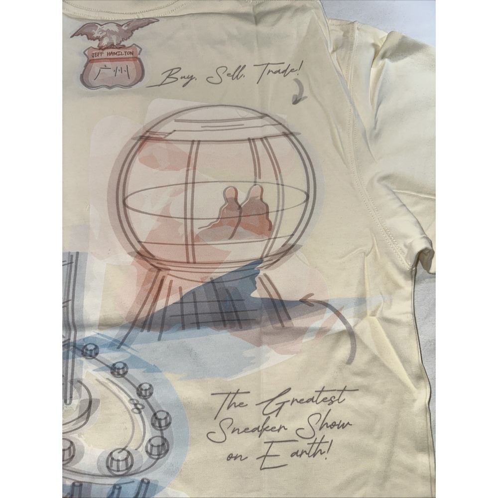 Sneaker Con x Jeff Hamilton Canton Tower Tee Size Medium NWT - Picture 12 of 14